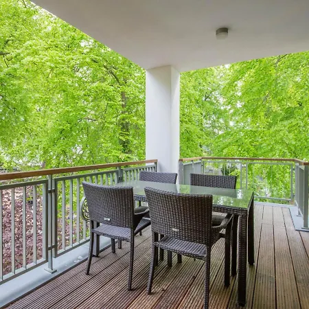 Strandvillen - Mit 2 Schlafzimmern Und Balkon Pva-06 * Binz